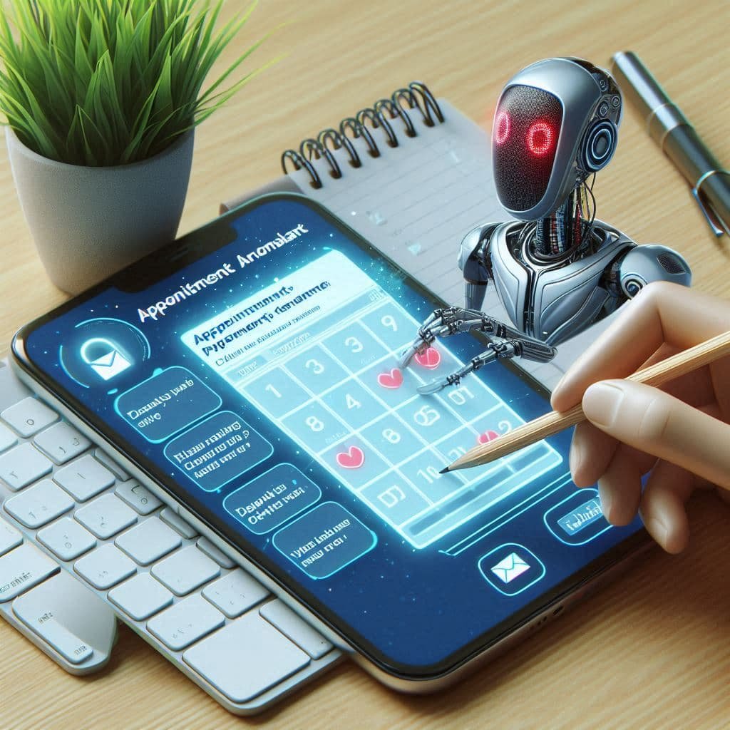 Cliente confirmando horário via chatbot  de uma automação de atendimento no WhatsApp