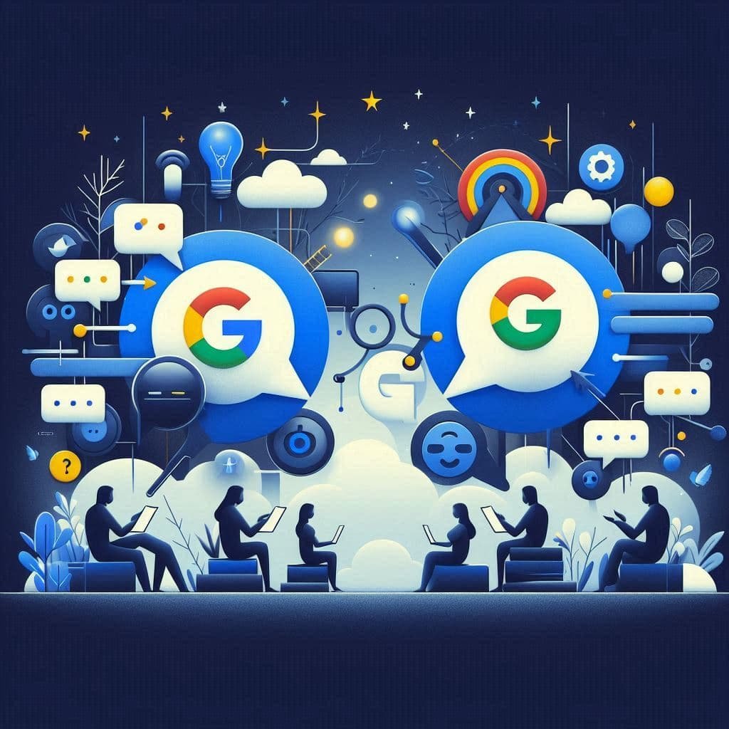 “Logo Google Bard indicando que as pessoas estão fazendo uso das informações