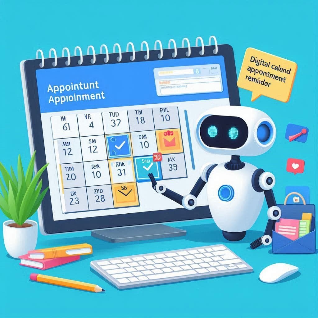 Chatbot fazendo uma automação de agendamento para uma consulta clinica via WhatsApp automaticamente