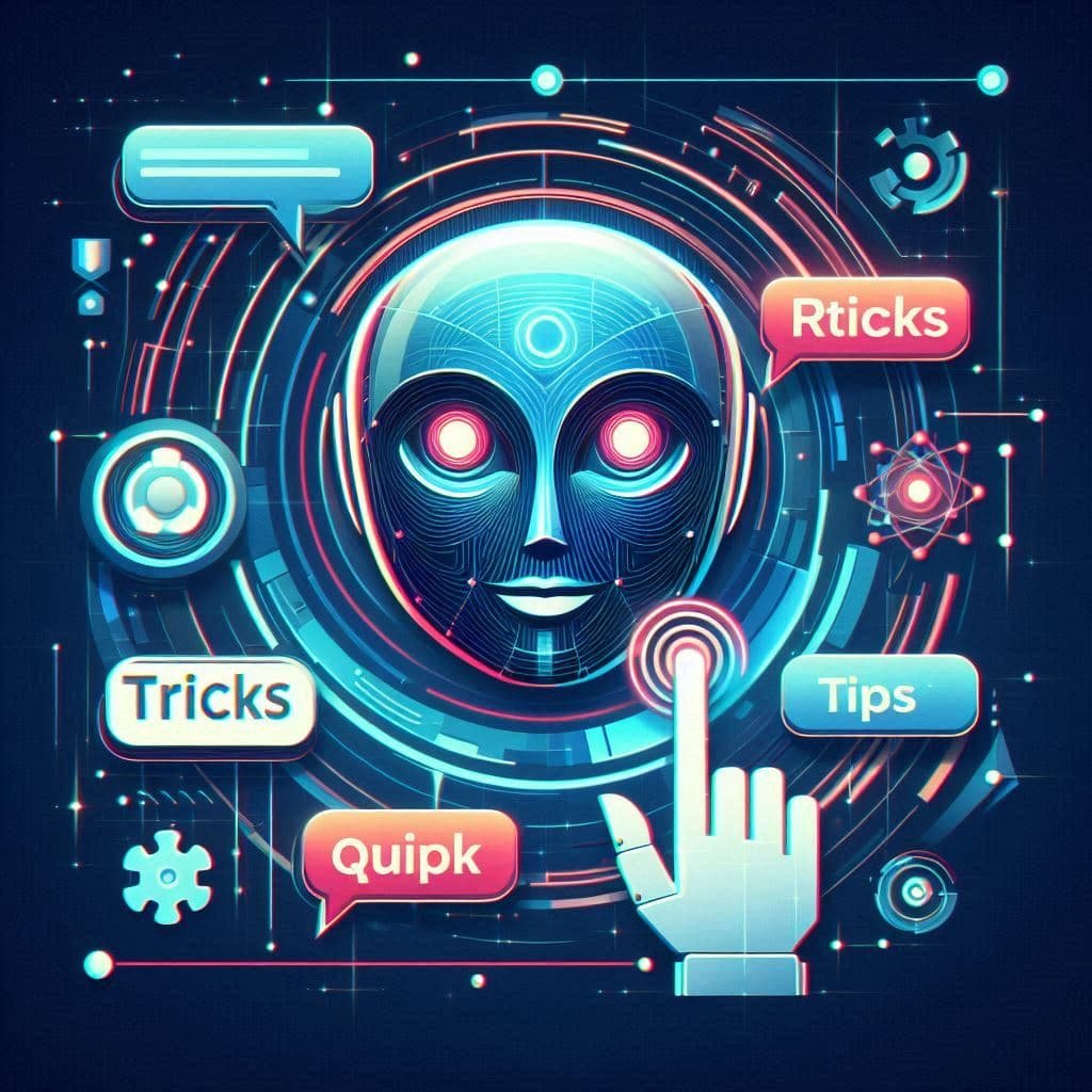 Post-it digital com truques e dicas sobre chatbot e IA