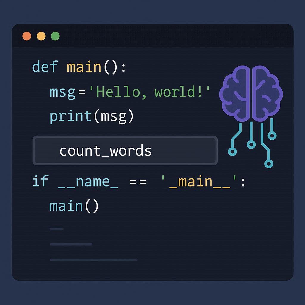 Autocompletar inteligente do Codeium em ação