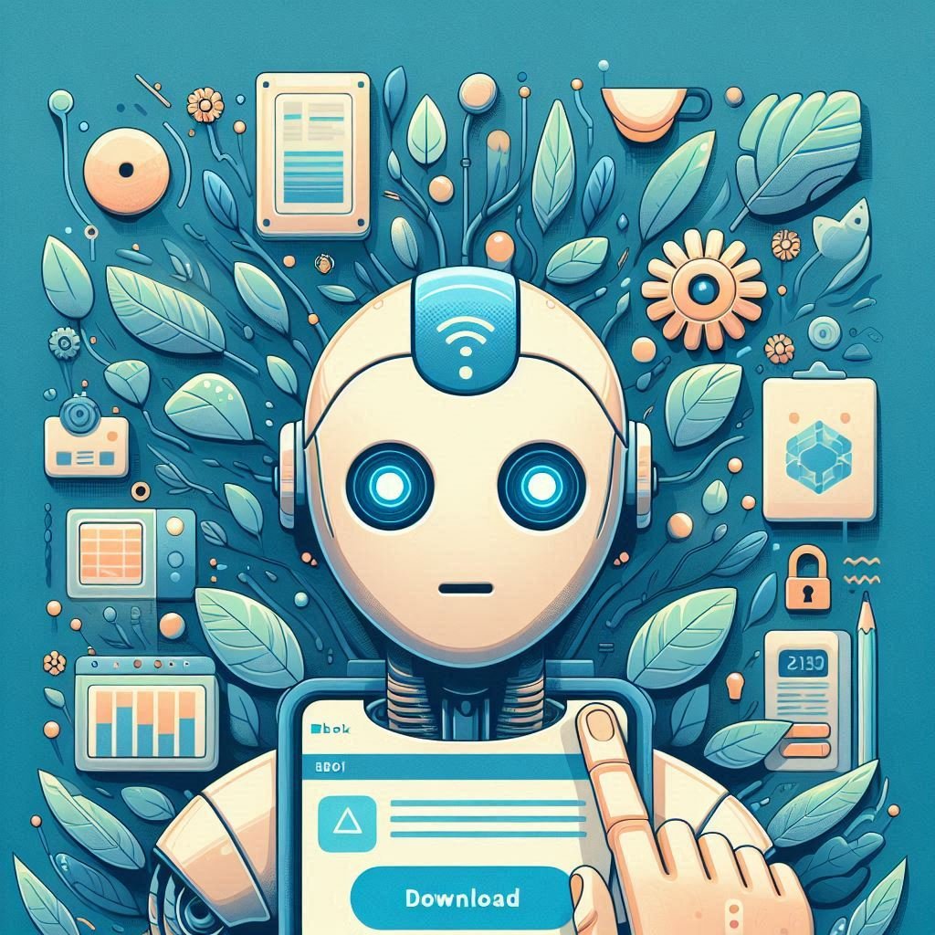 Mockup do e-book “10 ferramentas de IA para usar no dia a dia”, disponível para download no artigo da Pippit.