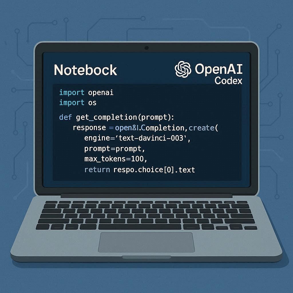 OpenAI Codex — código gerado automaticamente por inteligência artificial