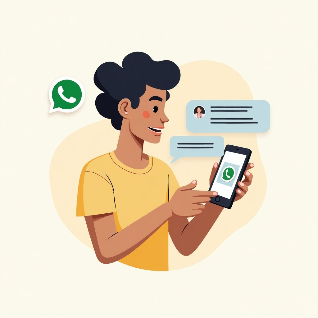 Fluxo automatizado com chatbots e mensagens automáticas