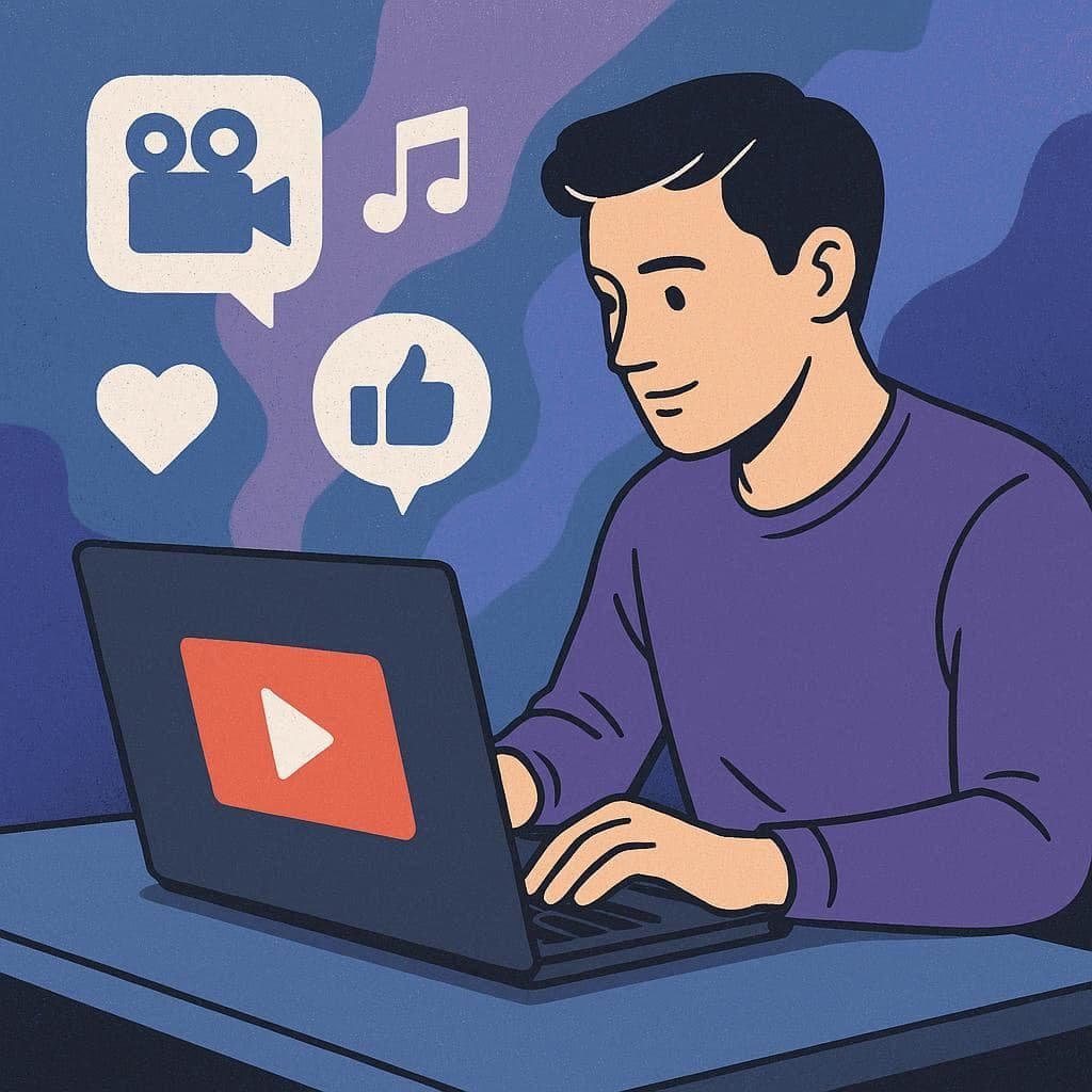 Criadores de conteúdo usando Kaiber AI para redes sociais