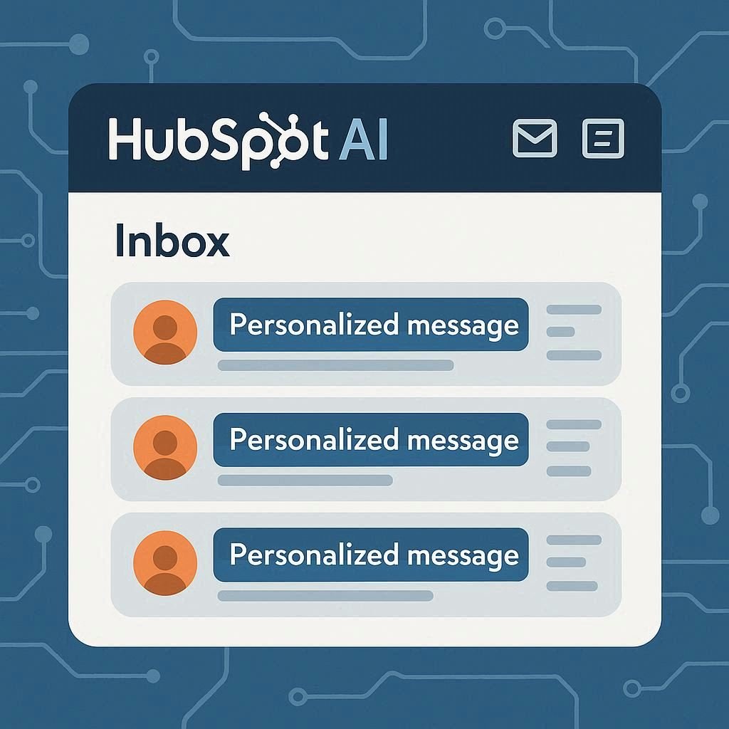 HubSpot AI personalizando mensagens para clientes