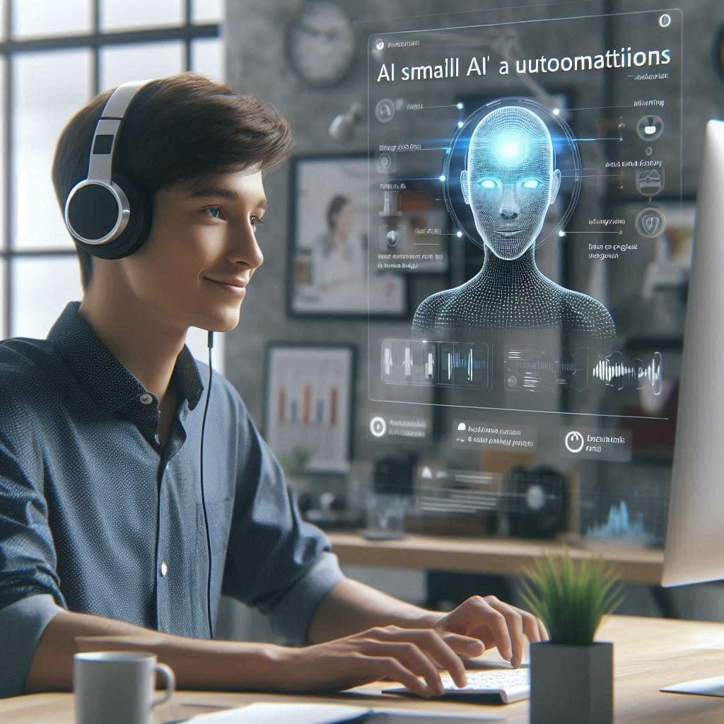Criadores de conteúdo e empresas utilizando vozes geradas pela PlayHT em vídeos e áudios