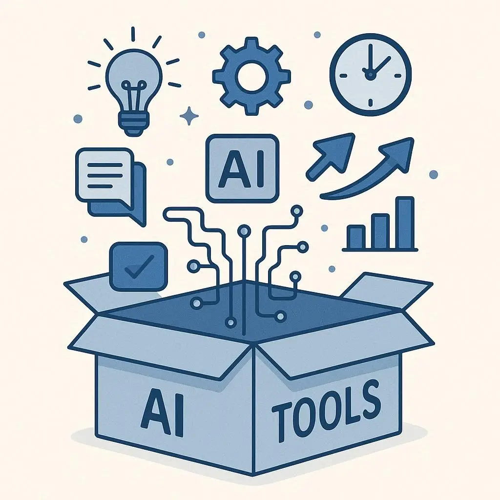 Caixa misteriosa representando novas ferramentas de IA