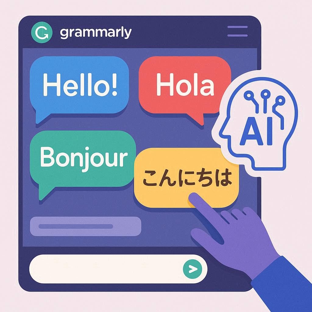 Grammarly — ferramenta ajudando na comunicação em diferentes idiomas