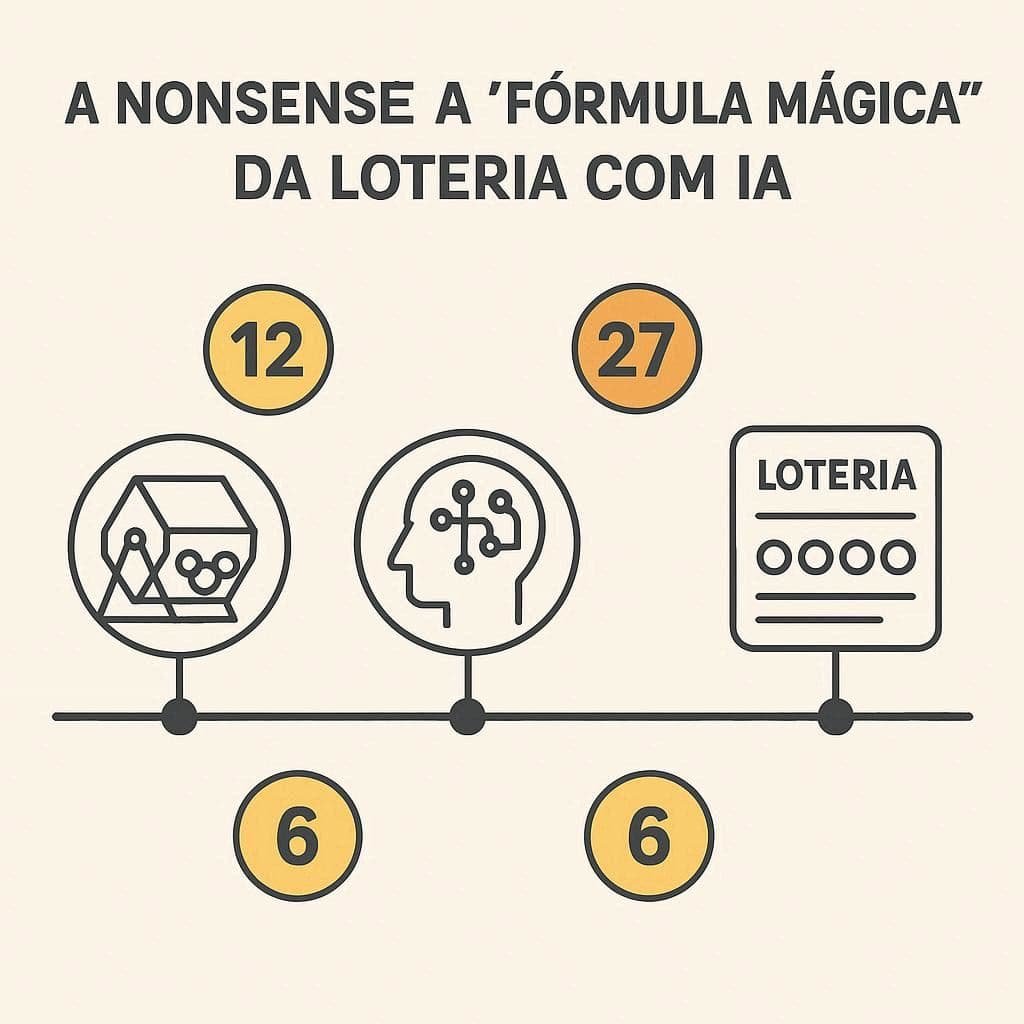 Linha do tempo com dados sobre números repetidos na loteria