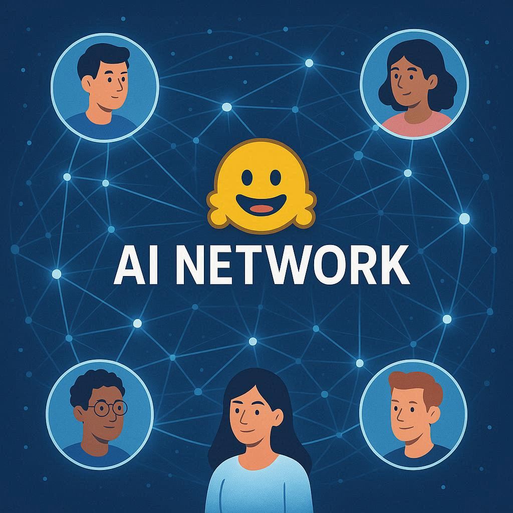 Hugging Face — o futuro da inteligência artificial aberta.