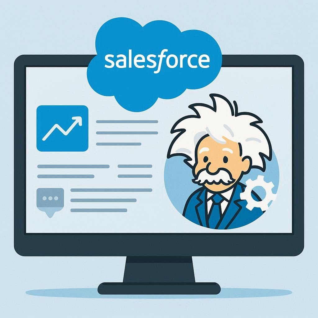 Salesforce Einstein integrado ao CRM da Salesforce