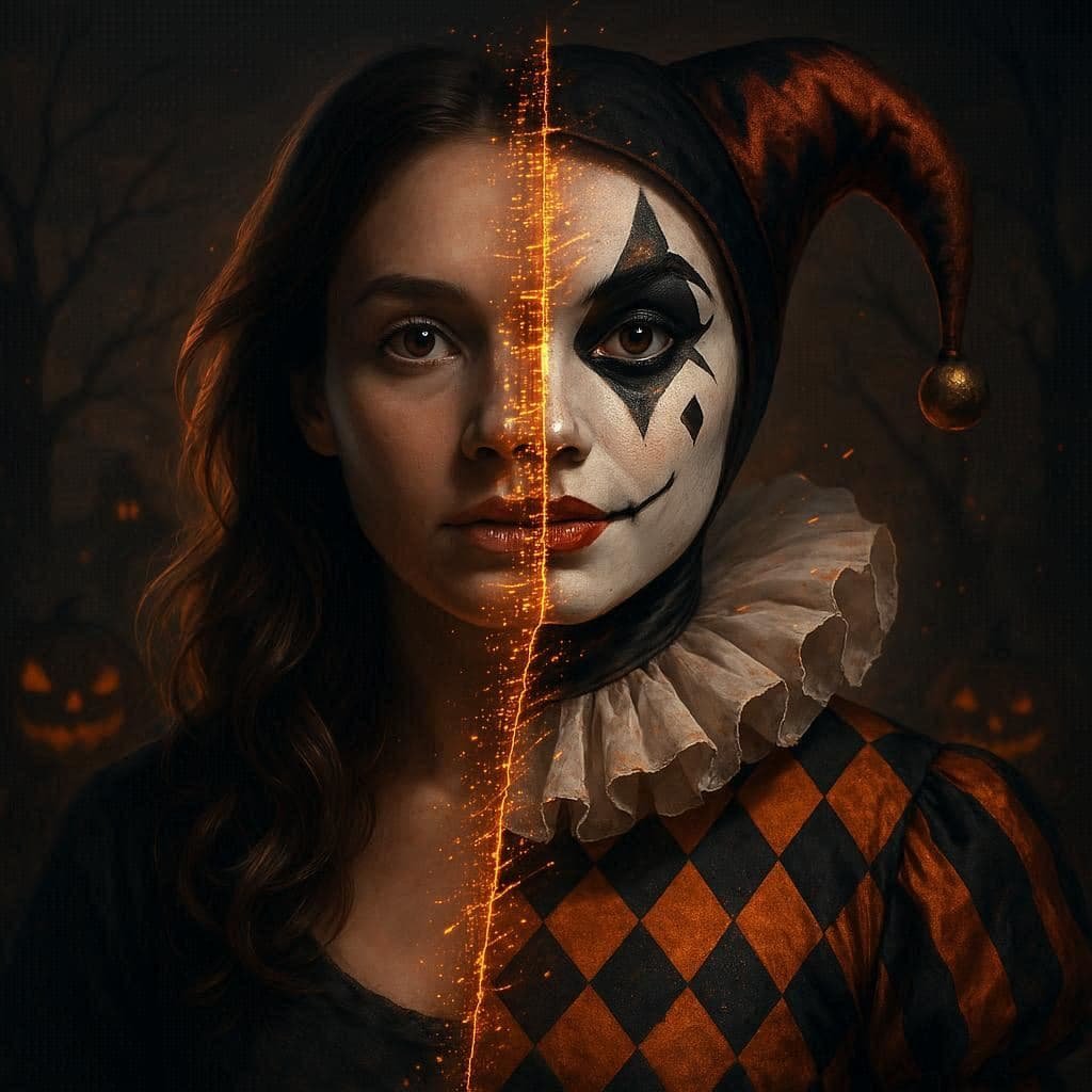 “Reve AI modo Halloween com inteligência artificial.”