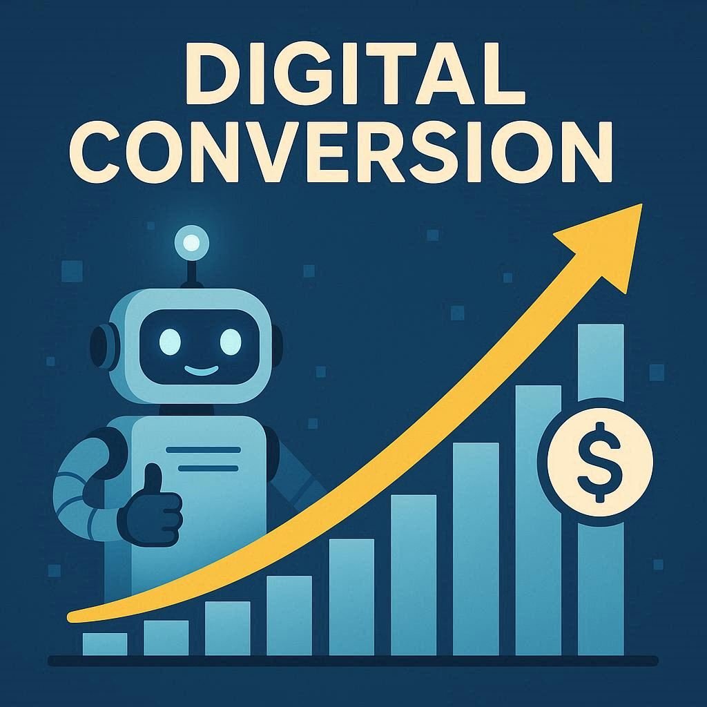 Gráfico mostrando aumento de conversão em redes sociais