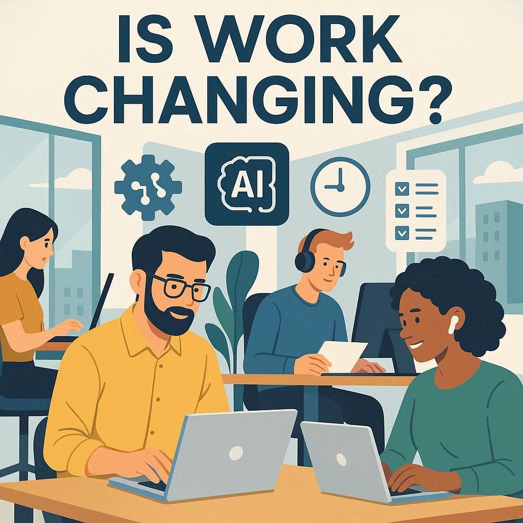 O futuro do trabalho está se transformando rapidamente.