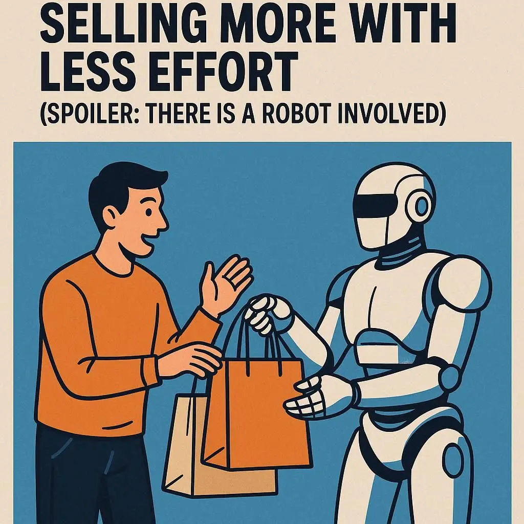 A automação está simplificando o processo de vendas.