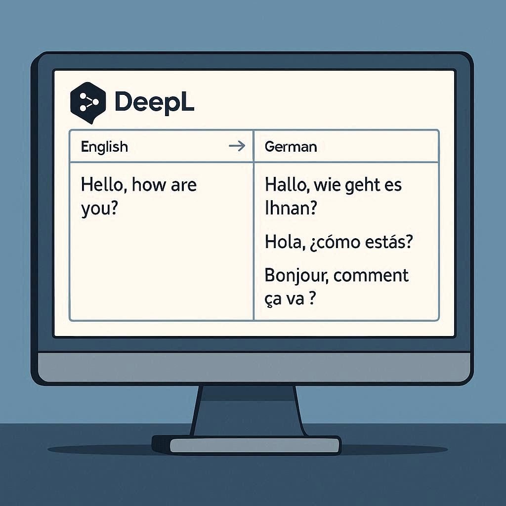DeepL — traduções automáticas com qualidade humana.