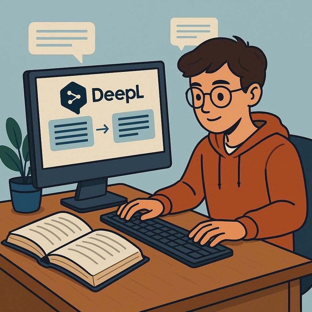 DeepL — suporte para estudantes com traduções rápidas e precisas.