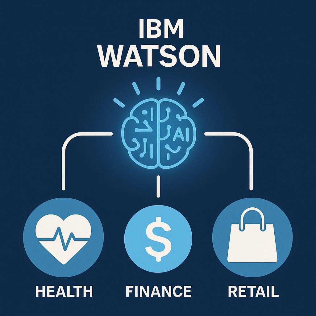 IBM Watson aplicado em saúde, finanças e varejo