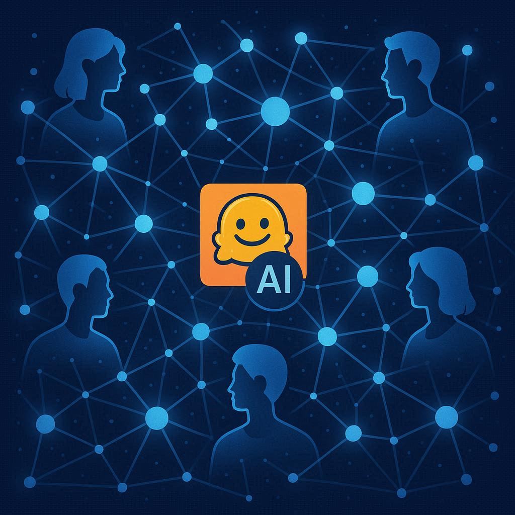 Hugging Face — comunidade de inteligência artificial colaborativa