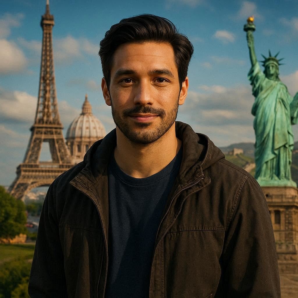 personagem viajante criado com Sora 2 personagem consistente