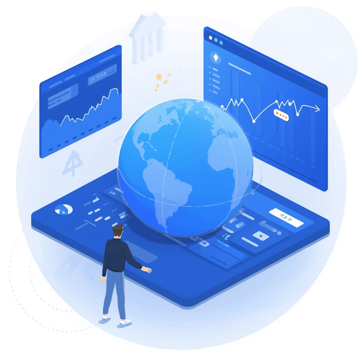 Dashboard financeiro com dados reais criado com Google Antigravity