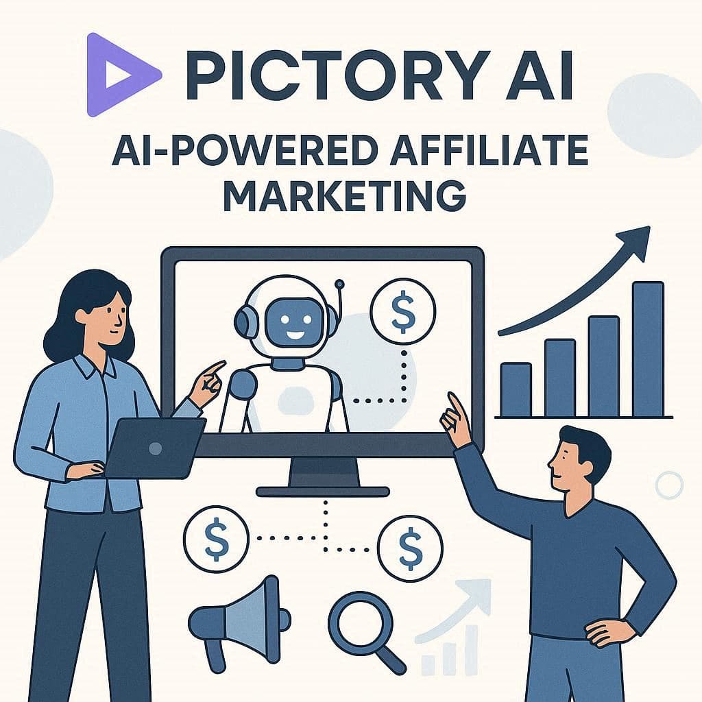 Pictory AI para afiliados e marketing digitalE
