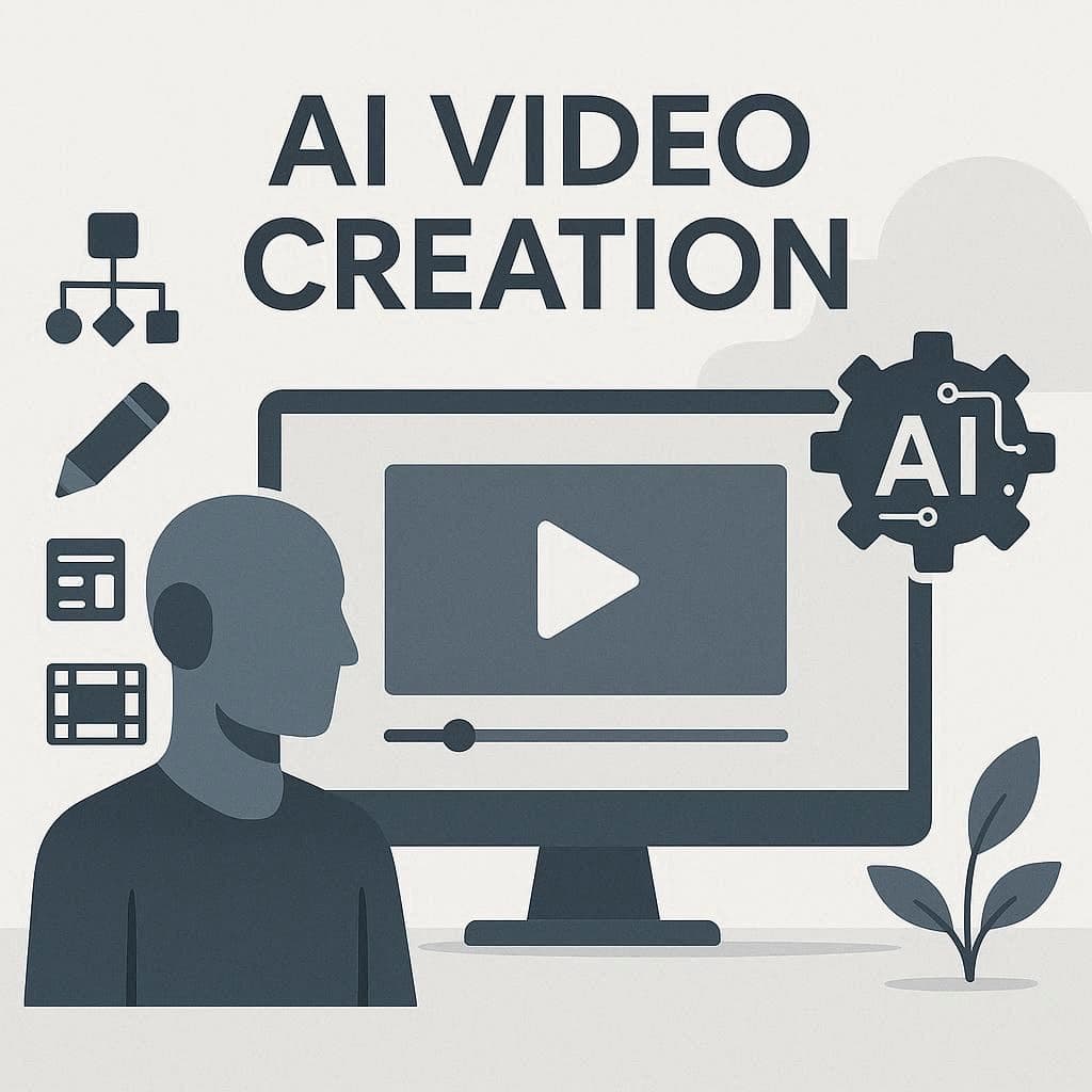 Pictory AI criando vídeos sem aparecer