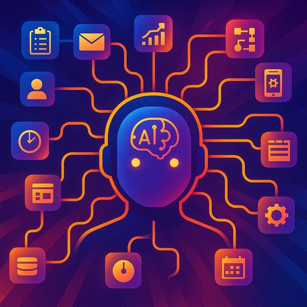 ferramentas de ia automatizando processos digitais