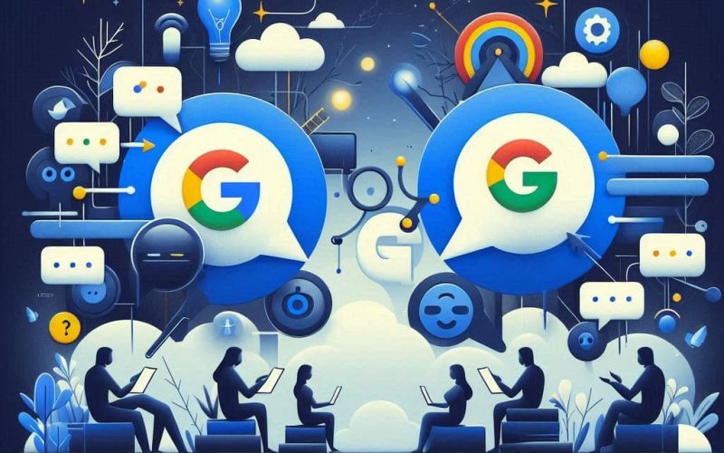 “Logo Google Bard indicando que as pessoas estão fazendo uso das informações