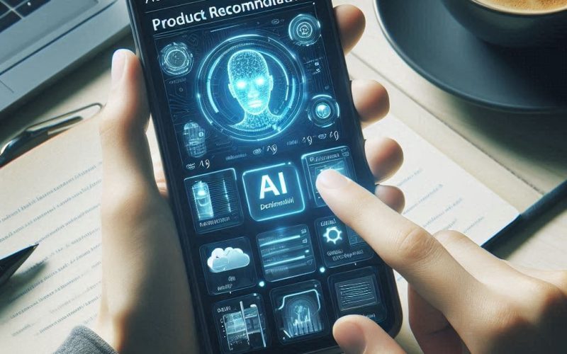 Pessoa usando ia-no-dia-a-dia usando assistente virtual por voz em casa moderna, ambiente cotidiano