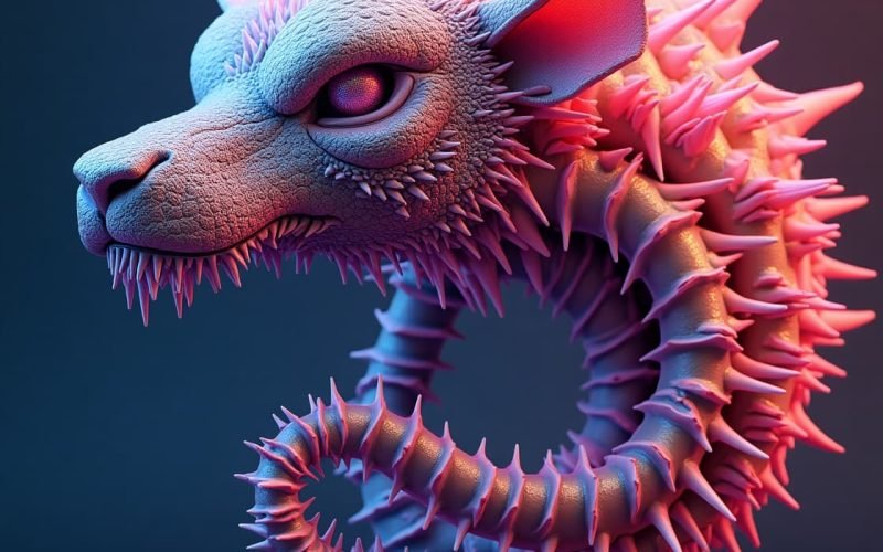 Arte gerada por IA — exemplo de resultado com prompts prontos.