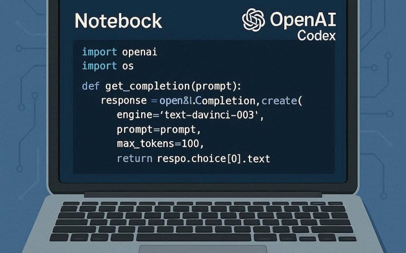 OpenAI Codex — código gerado automaticamente por inteligência artificial