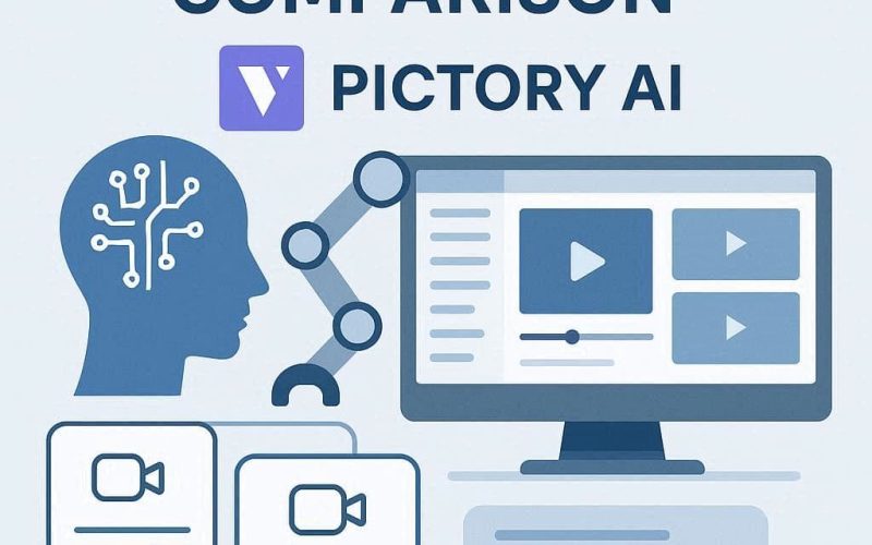 Pictory vs InVideo vs Canva comparação ferramentas de IA
