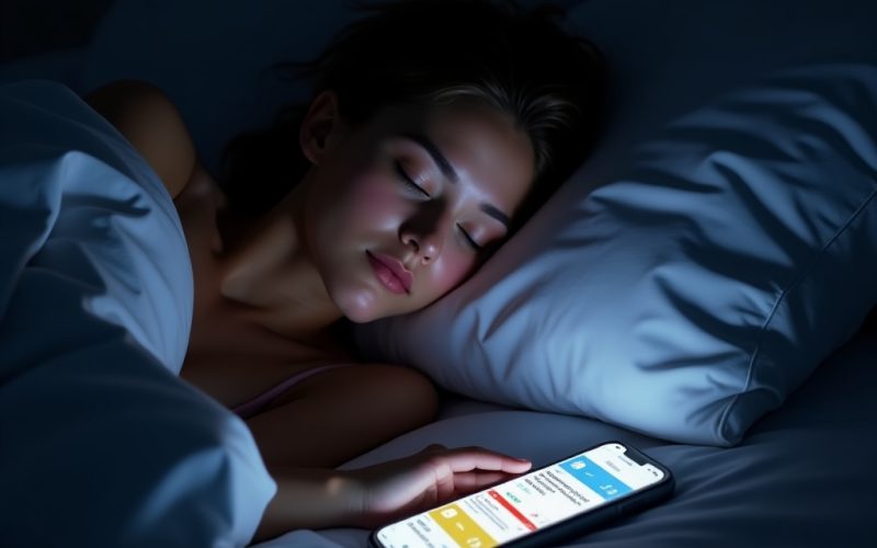 Empreendedor descansando enquanto automação trabalha