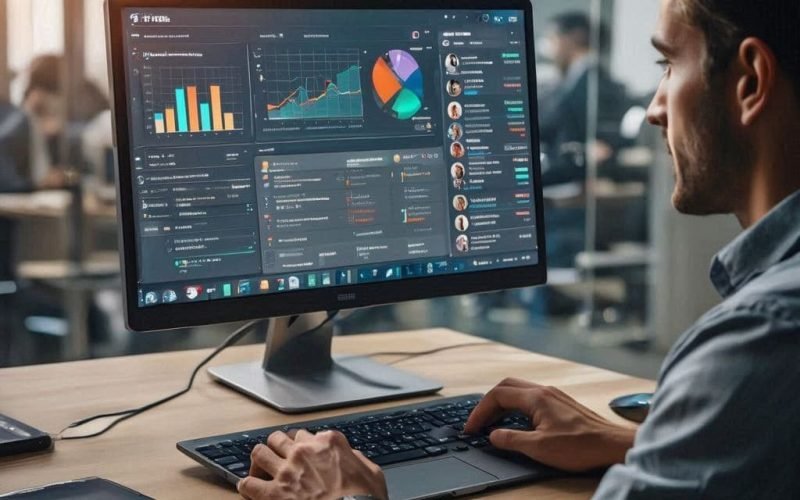 O Bitrix24 CRM ajuda a visualizar o funil de vendas e automatizar tarefas