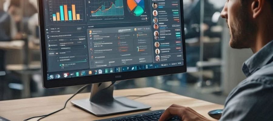O Bitrix24 CRM ajuda a visualizar o funil de vendas e automatizar tarefas