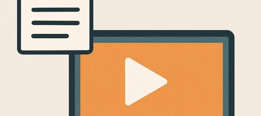 Um simples arquivo JSON pode se transformar em um vídeo completo com imagens, narração e legendas.