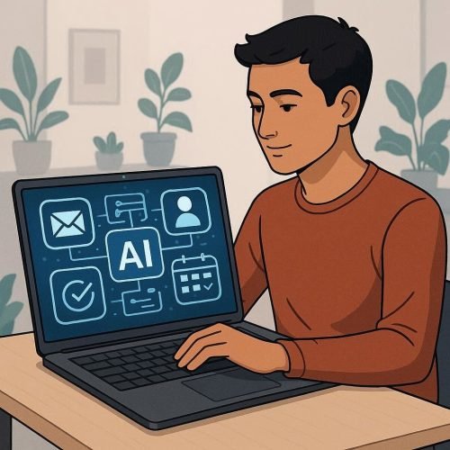 Com o Notion AI, até quem trabalha sozinho pode organizar tudo com facilidade e sem perder tempo.