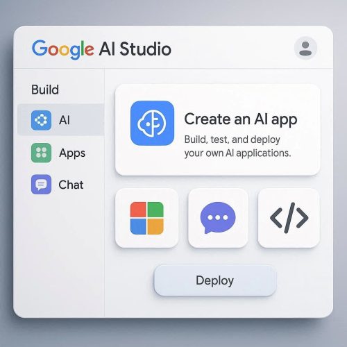 Google AI Studio para criar aplicativos com inteligência artificial