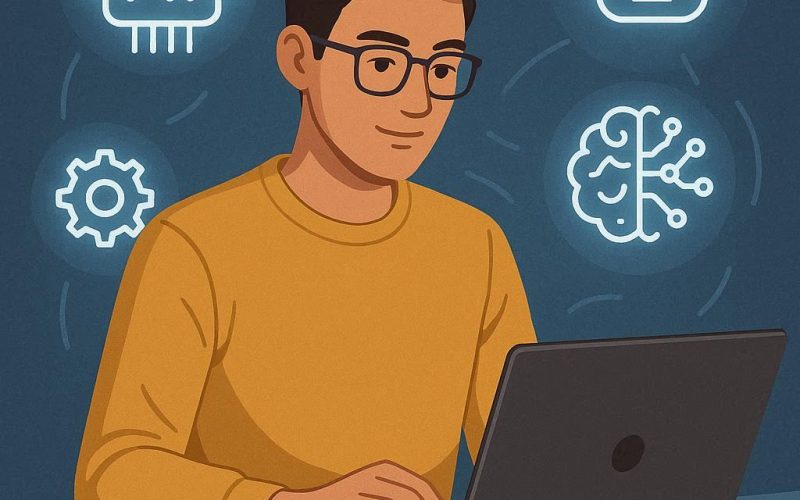 Rytr — escritor digital usando inteligência artificial para criar textos automaticamente.