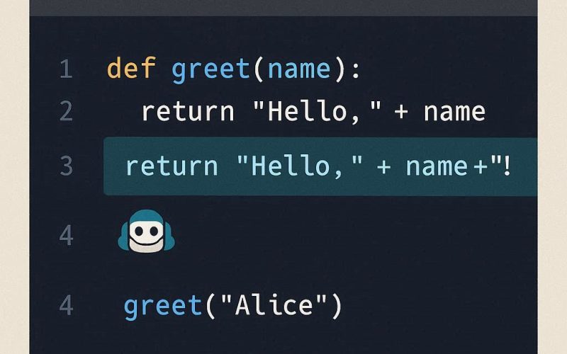 GitHub Copilot sugerindo código em tempo real