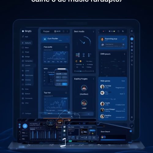 Interface moderna do Singfy
