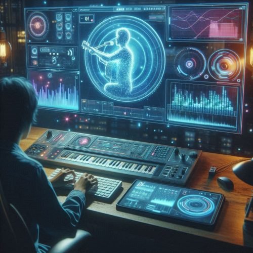 A Udio permite criar músicas do zero — com voz, letra e melodia — em poucos segundos, revolucionando o jeito de fazer música.