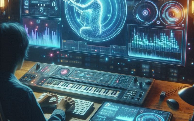 A Udio permite criar músicas do zero — com voz, letra e melodia — em poucos segundos, revolucionando o jeito de fazer música.